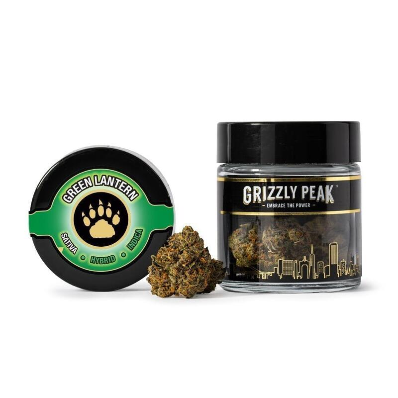 Grizzly Peak - Green Lantern - 3.5 G - Eighth Sativa