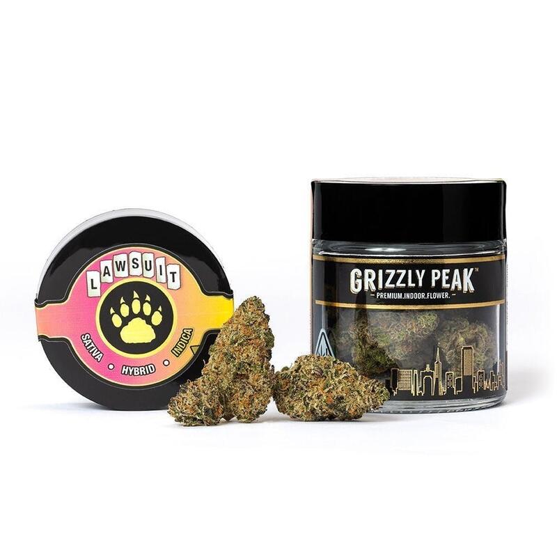 Grizzly Peak - Lawsuit - 3.5 G - Eighth Indica