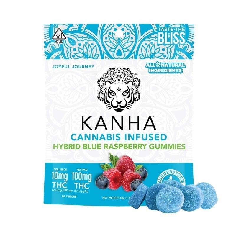 Kanha - Blue Raspberry Gummies - 100mg