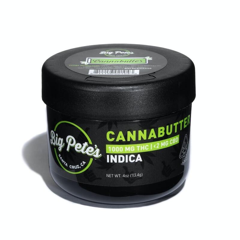 Big Pete's - Cannabutter- Indica (1000mg) - 1000 items