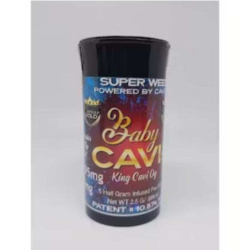 Caviar Gold - King Cavi OG (New)- Baby Cavi Cones - 2.5 items
