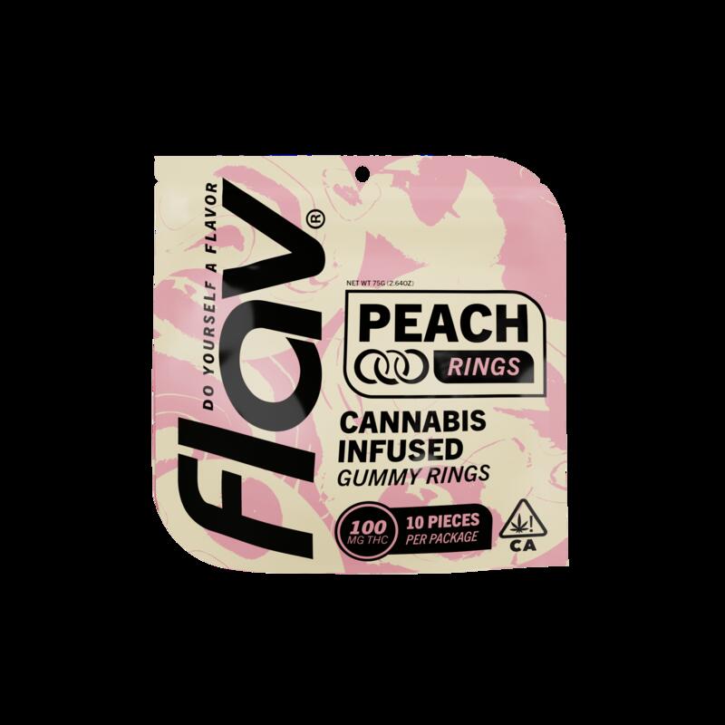 Gummies - Peach Rings 100mg