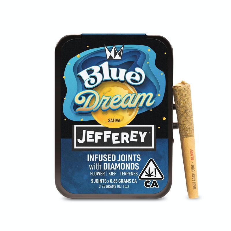 Blue Dream - Jefferey Infused Joint .65g 5 Pack
