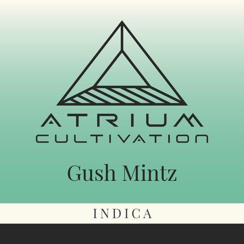 Atrium Cultivation - Flower Gush Mintz 3.5g - 3.5 grams