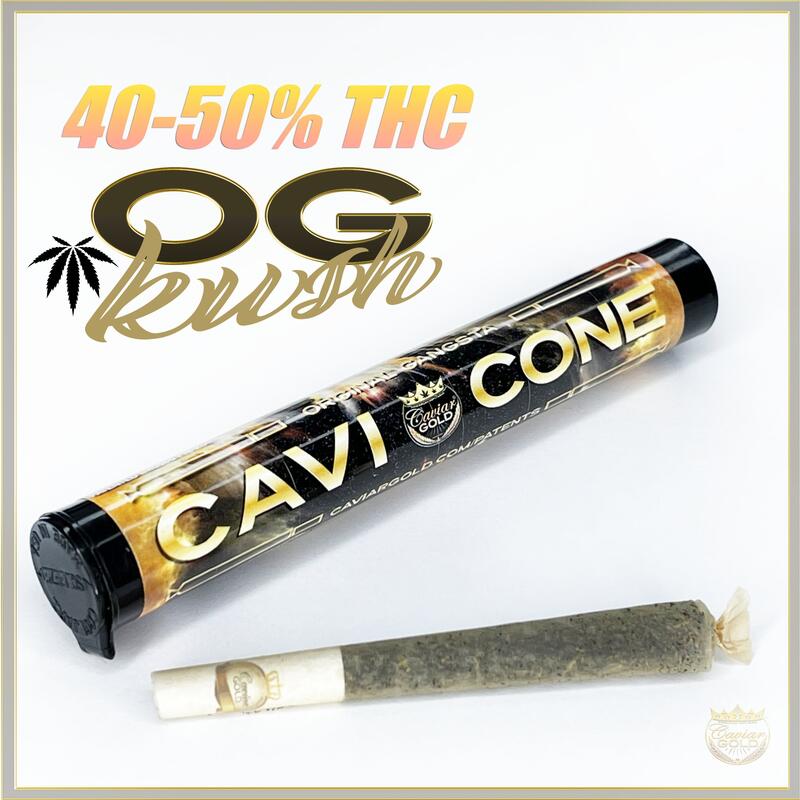 Cavi Cone- Original Gangsta-1.5g- (infused preroll) - 1.5 items
