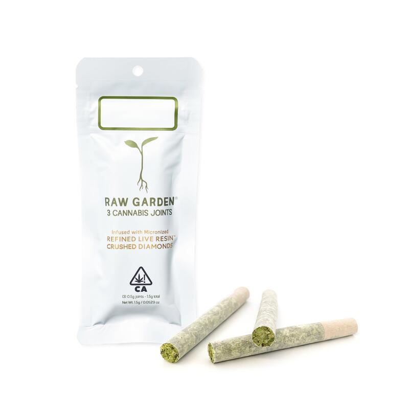 24K Magic RLR™ Crushed Diamonds Infused (3) 0.5g Joints
