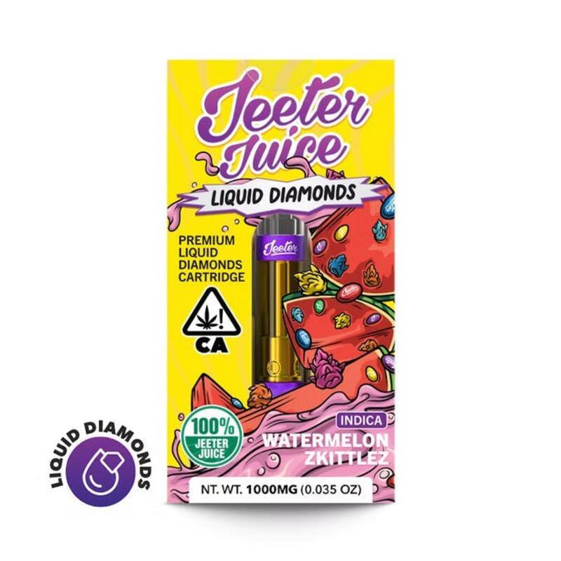 Jeeters - Watermelon Zkittlez- Jeeter Juice LD 1g - 1 gram