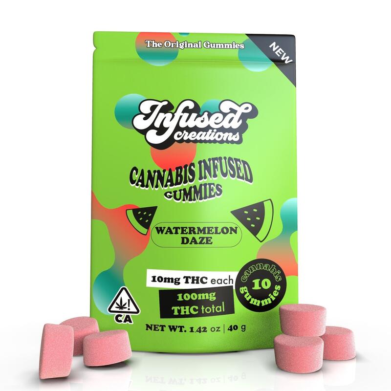 Infused Creations - Watermelon Daze - Infused Creations 100mg