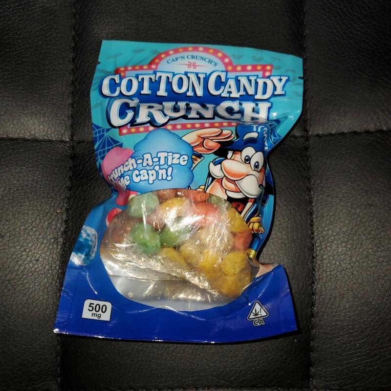 cotton candy crunch bar