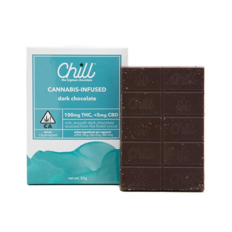 Chill - Dark Chocolate Bar