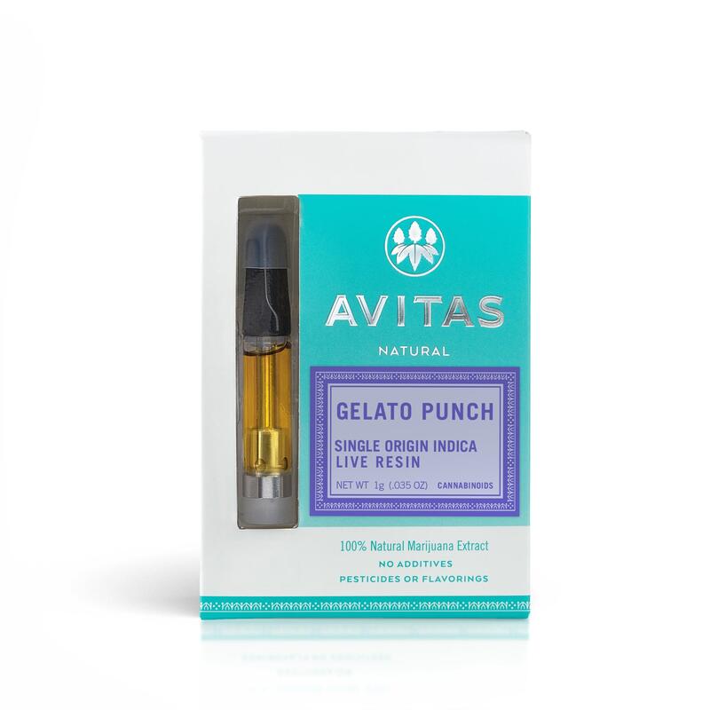 Avitas - Live Resin - Blueberry Scone Cartridge