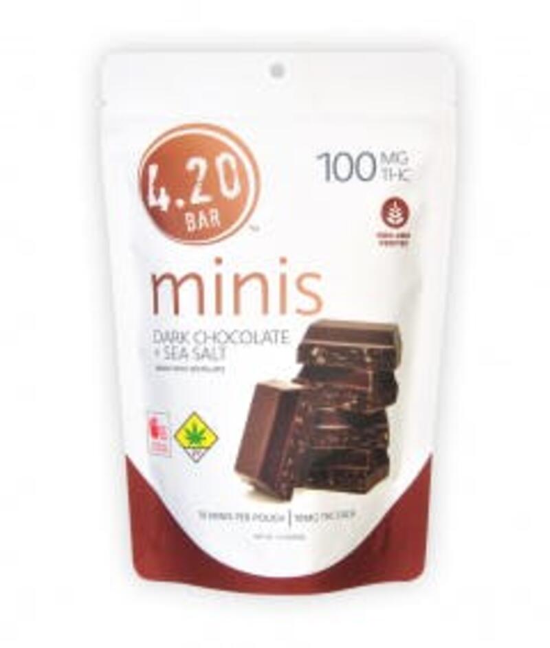EH - 4.20 Minis - Dark Chocolate Sea Salt 10pk