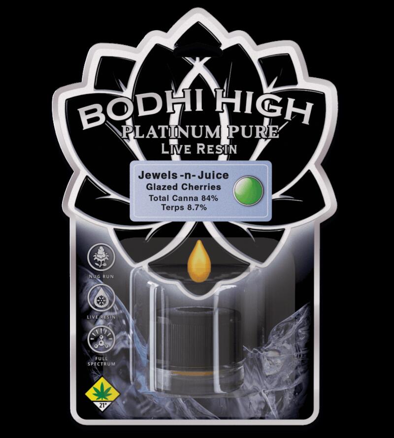 Bodhi High - Xcali-Burger Live Resin Platinum Pure Terp Crystal