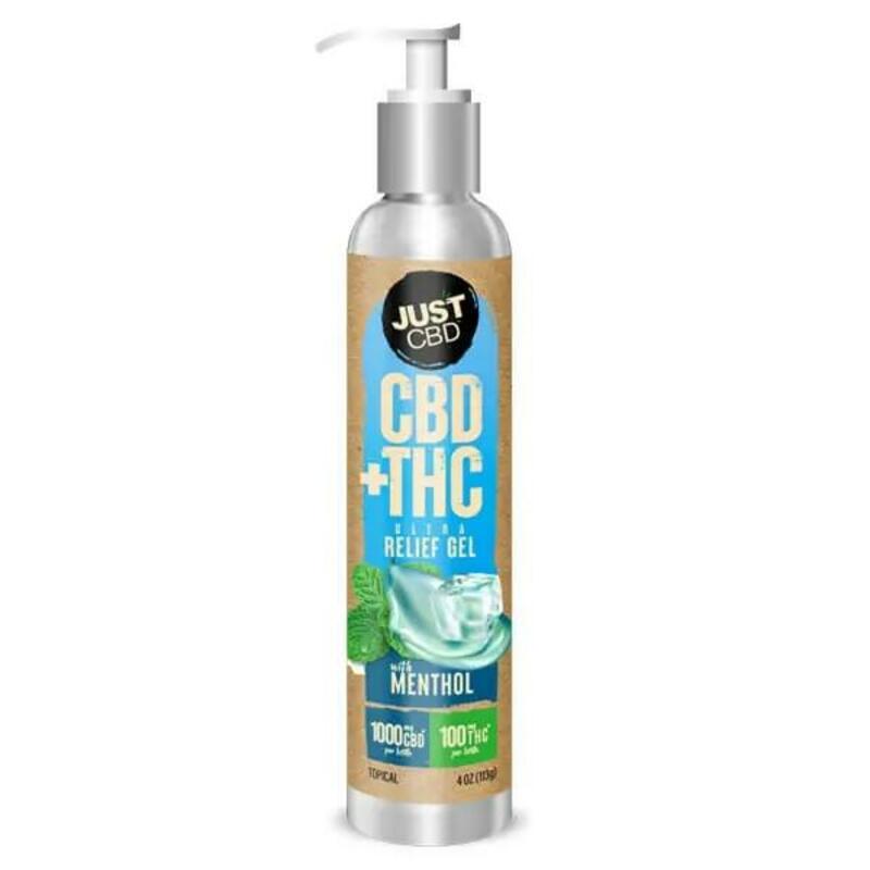 Buy Now  -  CBD+THC Ultra Relief Gel with Menthol 4oz