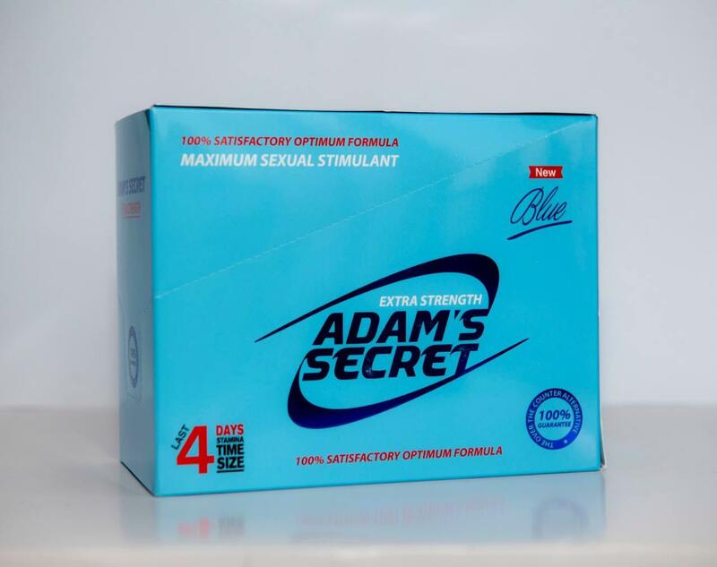 Adam's Secret - Extra Strength (Blue) / 24 capsules (save 50%)