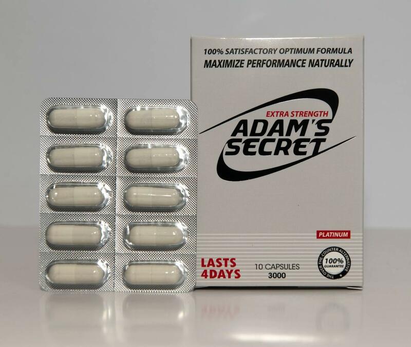 Adam's Secret - Extra Strength (White) / 10 capsules (save 30%)