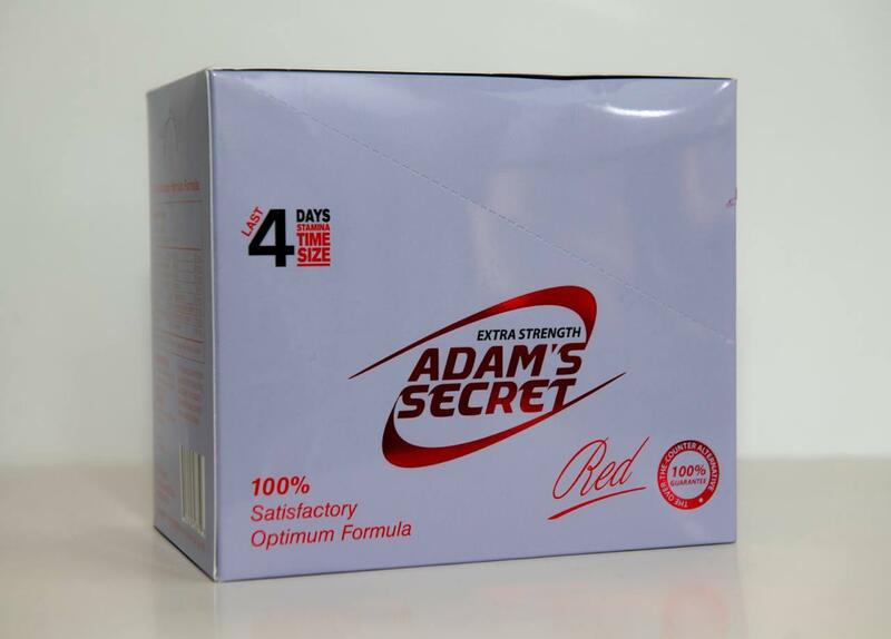Adam's Secret - Extra Strength (Red) / 24 capsules (save 50%)