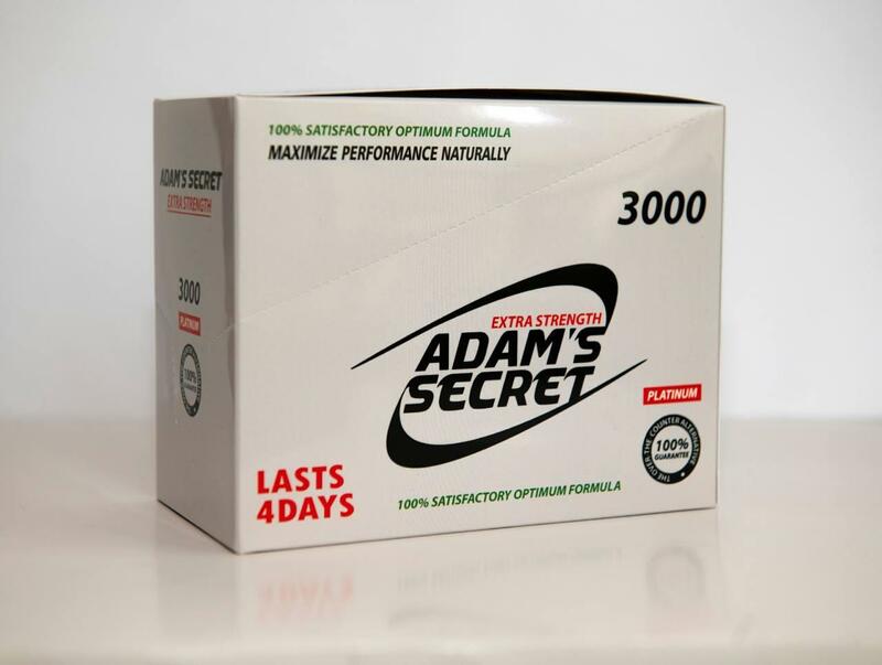 Adam's Secret - Extra Strength (White) / 24 capsules (save 50%)