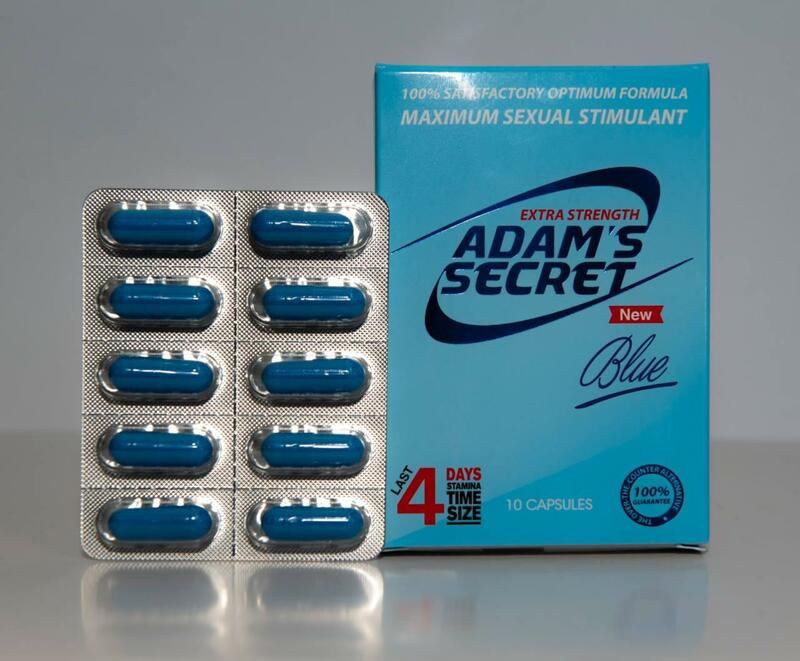 Adam's Secret - Extra Strength (Blue) / 10 capsules (save 30%)