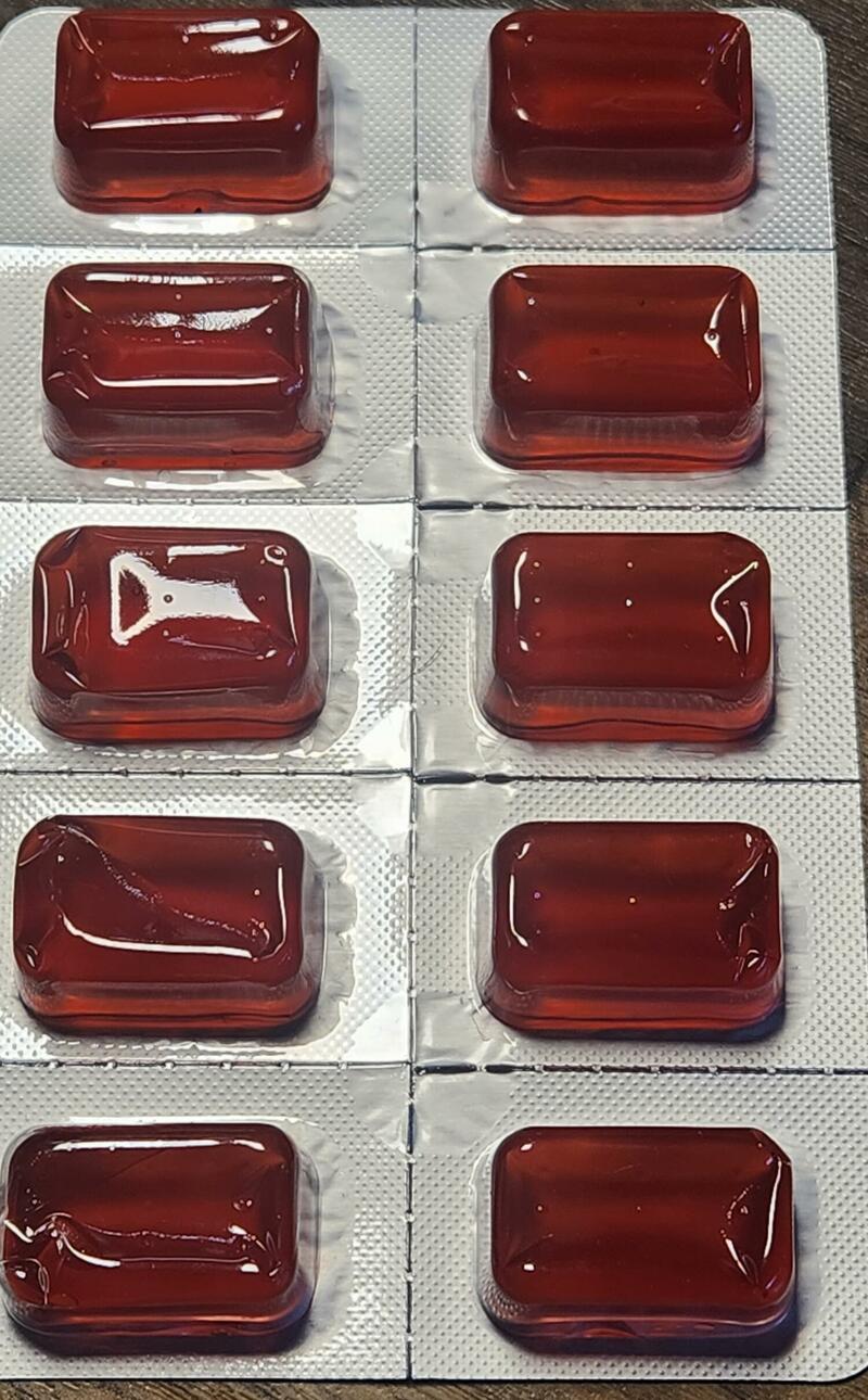 Harley's Psilocybin Gummy Gels.  Magic Mushrooms.  Great for micro dosing.   2.5mg per square.  Please read the description