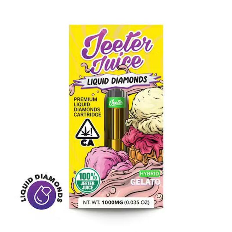Jeeter Juice Gelato Cartridge 1 Gram