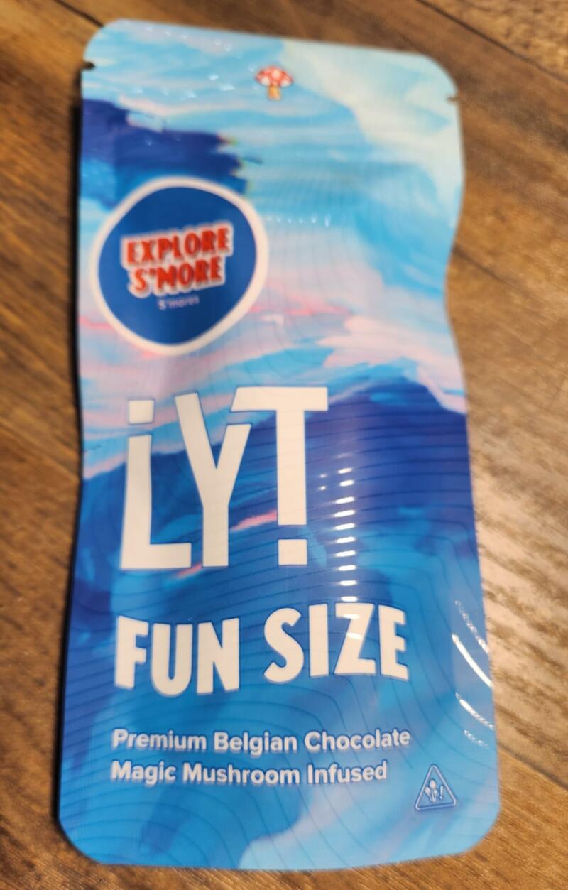 LYT - 1.2g Magic Mushroom Fun Size - Milk Chocolate