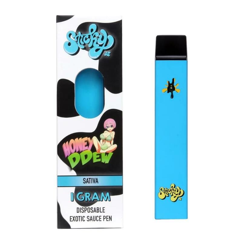 sticky Stickz Honey Dew Disposable vape pen 1g Rechargeable