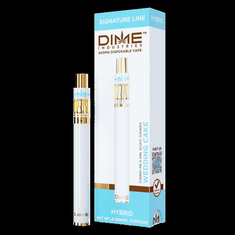 DIME INDUSTRIES Dime Industries Wedding Cake 600mg Disposable