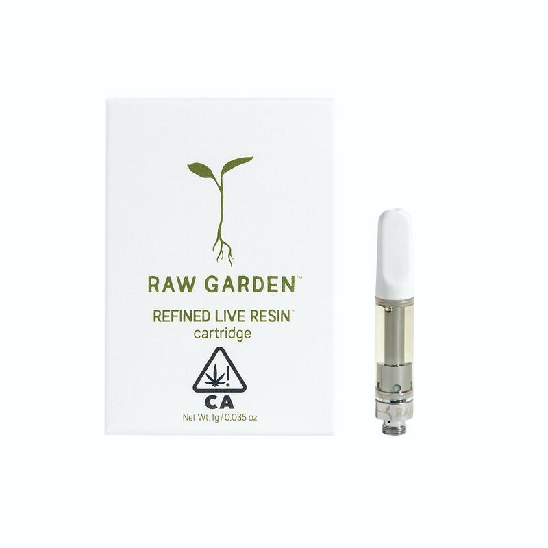 RAW GARDEN Honeydew Mojito Refined Live Resin™ 1.0g Cartridge