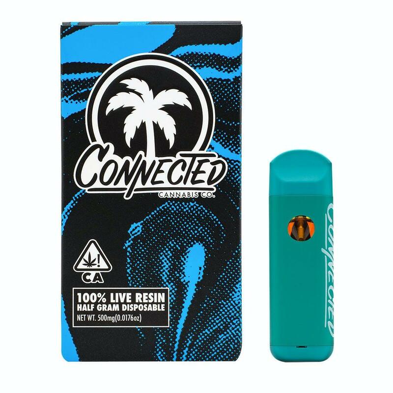 CONNECTED CANNABIS CO. 100% Live Resin Disposable - Wipeout