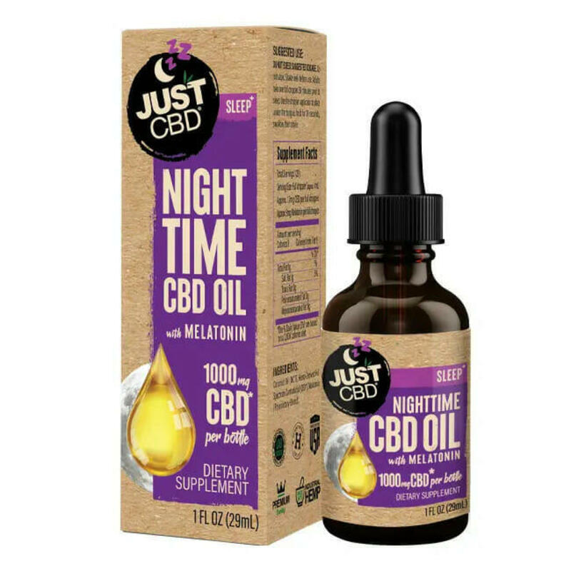 Nighttime CBD Oil Tincture with Melatonin