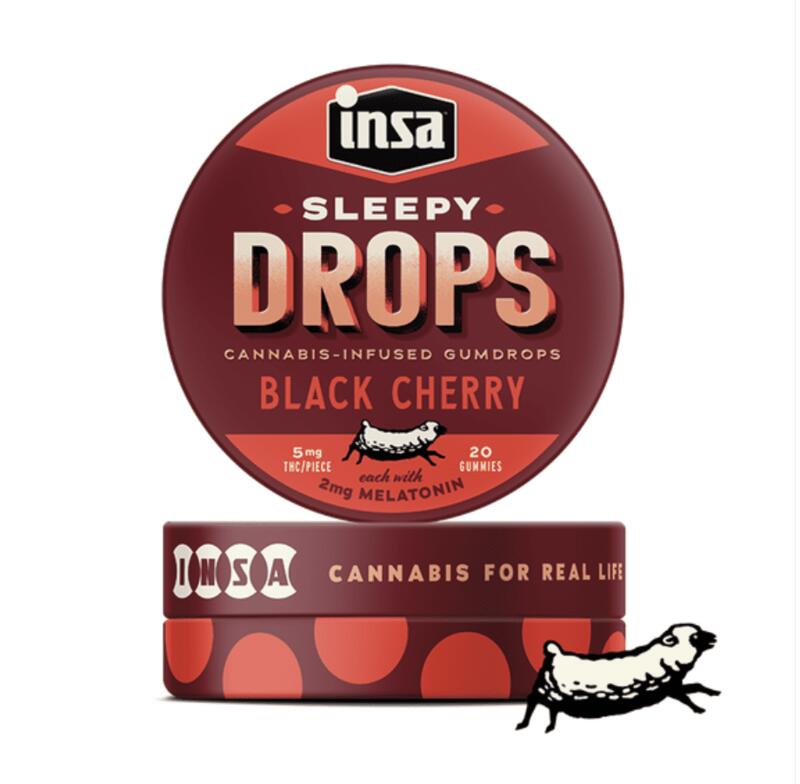 Sleepy Drops - Black Cherry Gummies (20pk)
