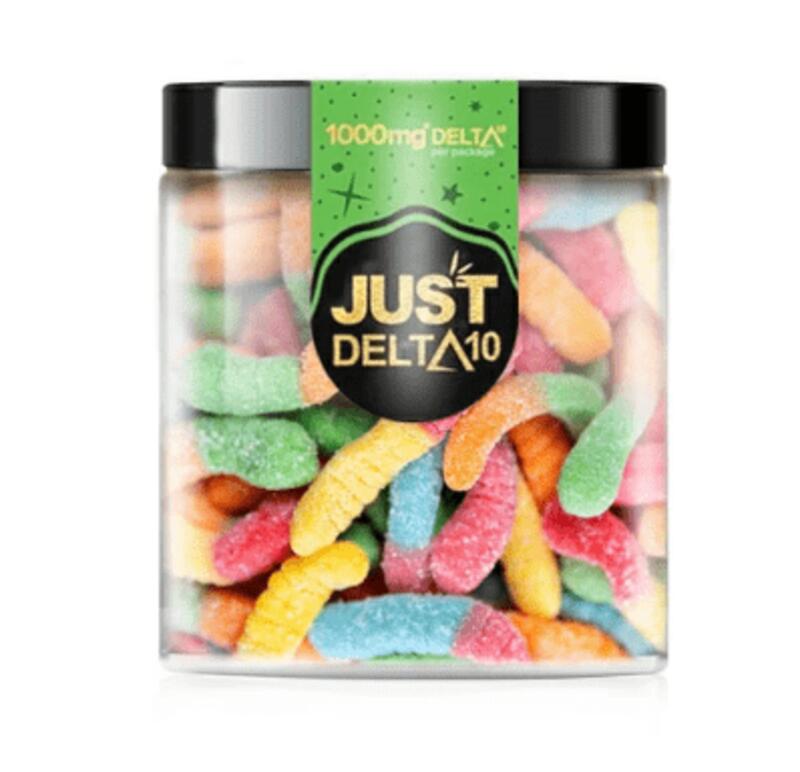 Delta 10 Gummies THC Sour Worms