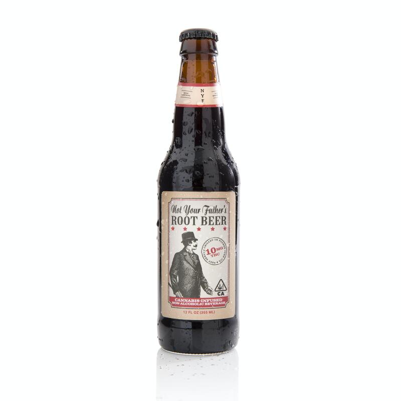 NOT YOUR FATHER'S infused Root Beer | PABST LABS | 10mg | Single Bottle