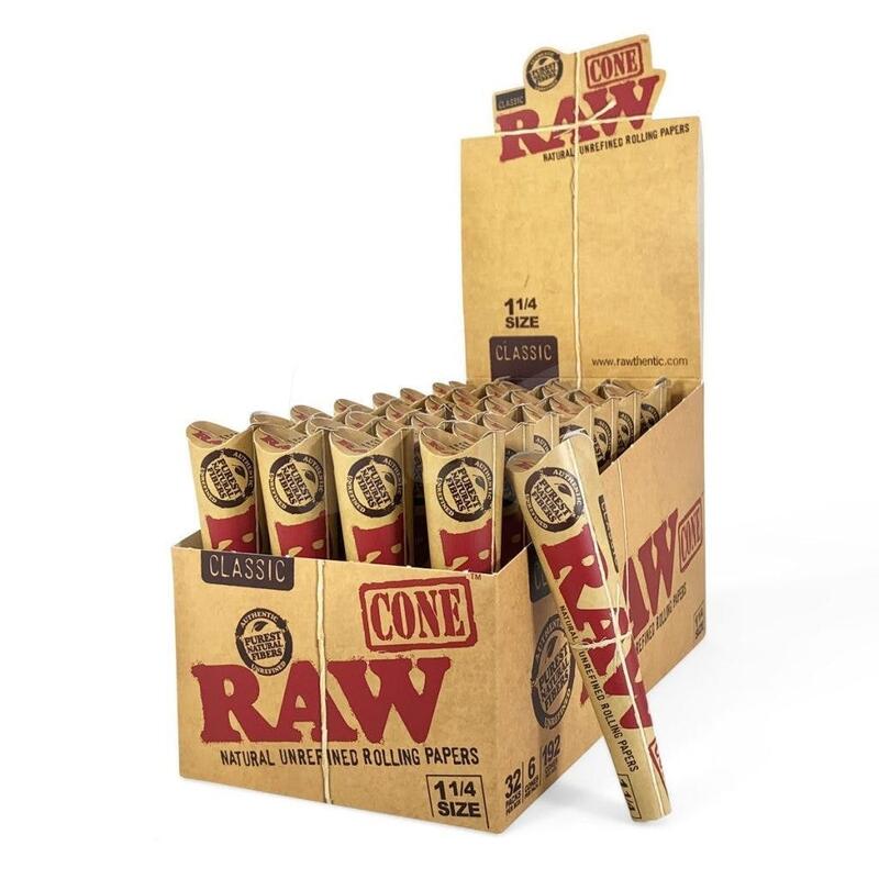 Raw - Classic 1 1/4 Cones