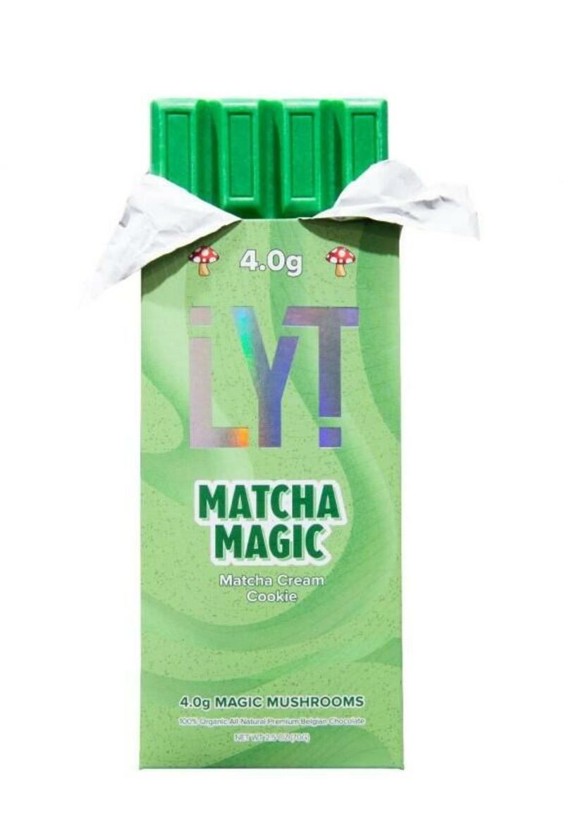 Matcha Magic 4g Magic Mushroom Bar 12 doses