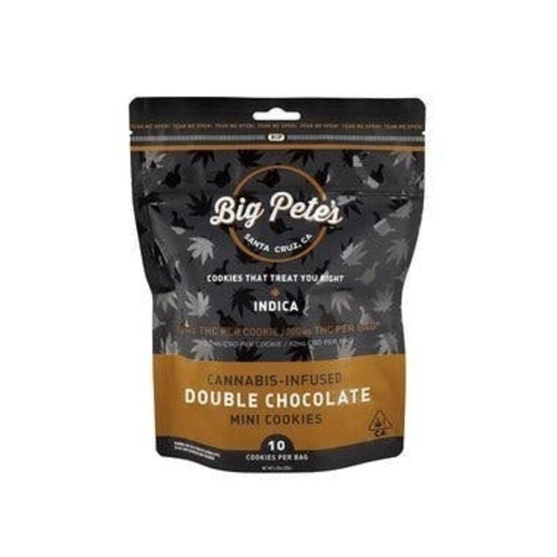 Big Pete's - Double Chocolate 10 pk Indica Cookies - 10-Pack