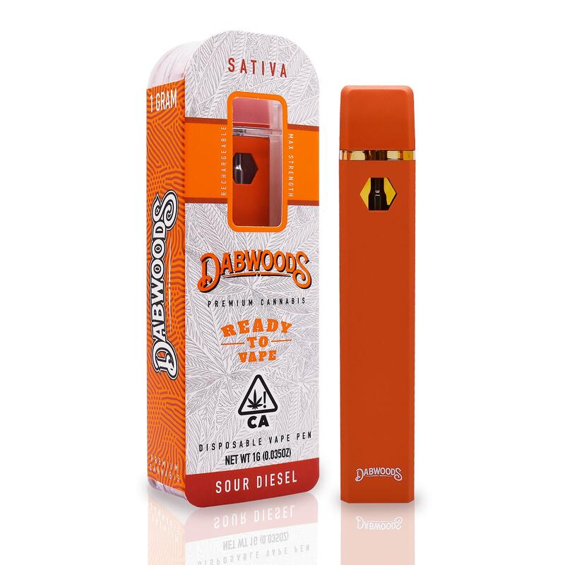 Dabwoods Disposable - Sour Diesel - 1 gram