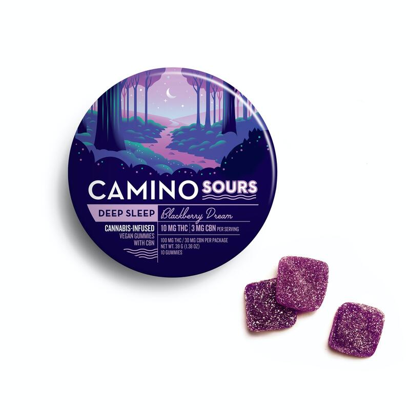 Camino Sours 10:3 CBN Blackberry Dream "Sleep" Gummies