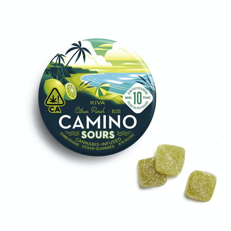 Camino Sours 10mg Citrus Punch "Bliss" Gummies