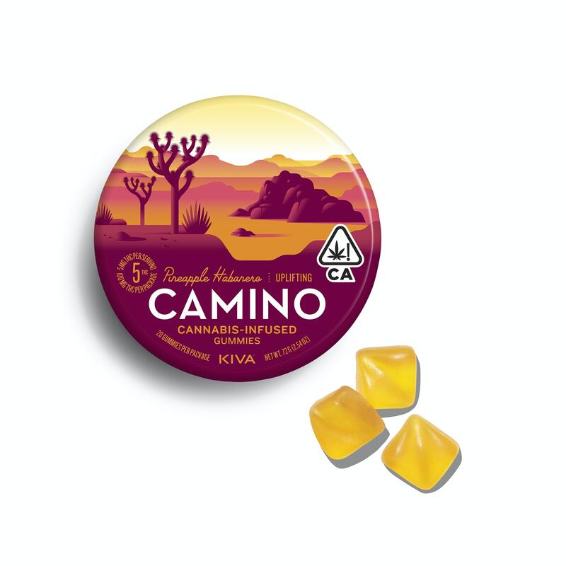 Camino Pineapple Habanero "Uplifting" Gummies