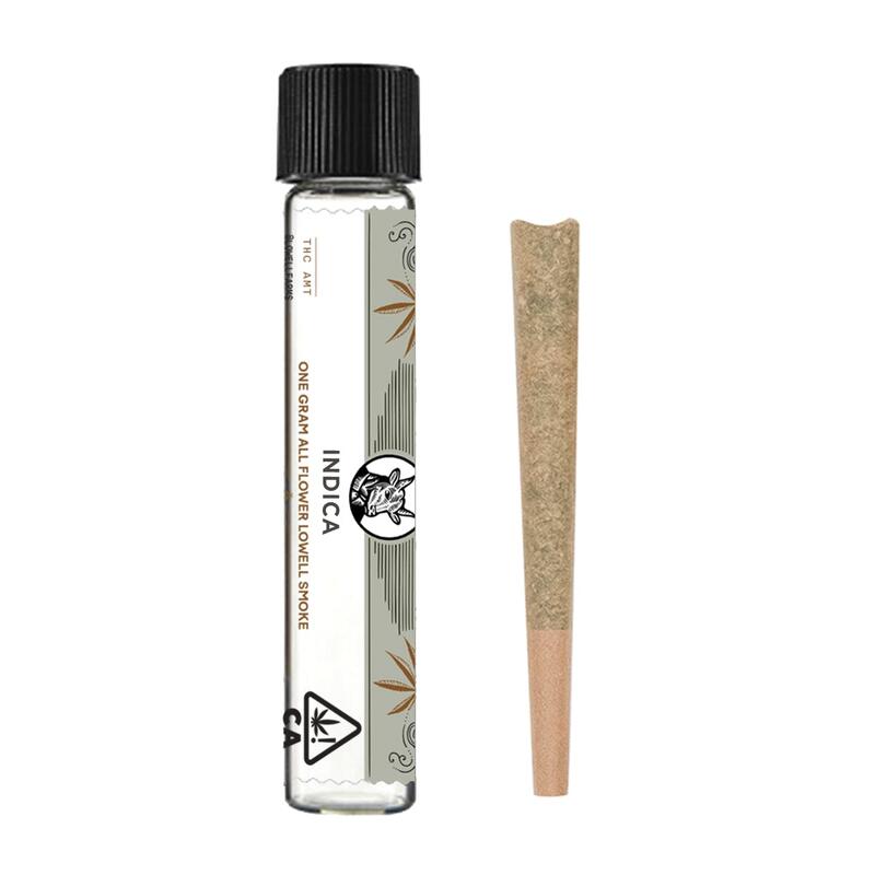 Lowell Smokes | 1g Pre-Roll | Eruption | Indica