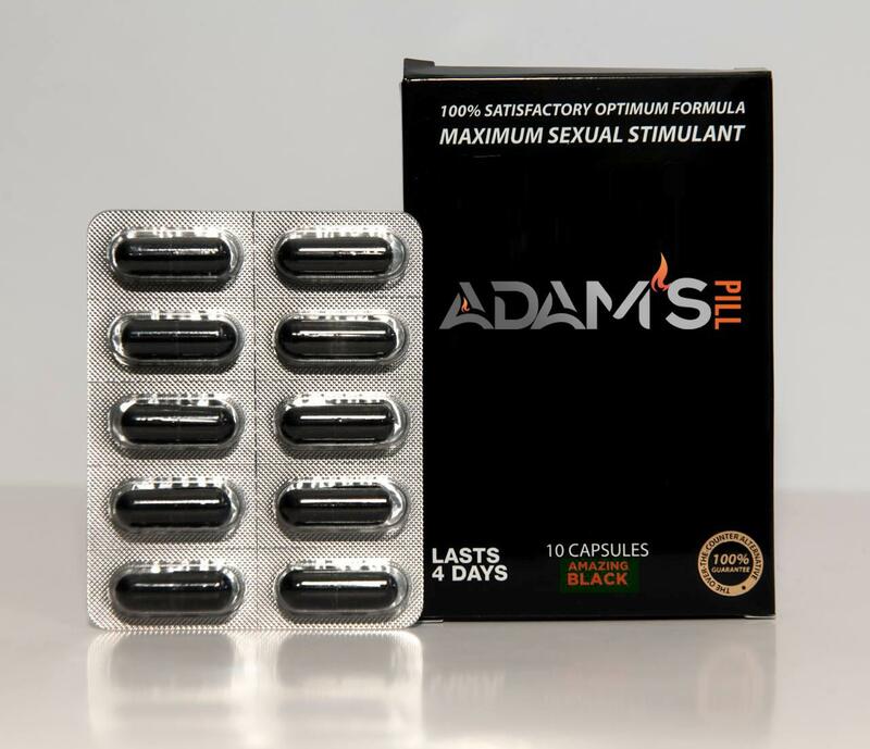 Adam's Secret - Extra Strength (Black) / 10 capsules (save 30%)