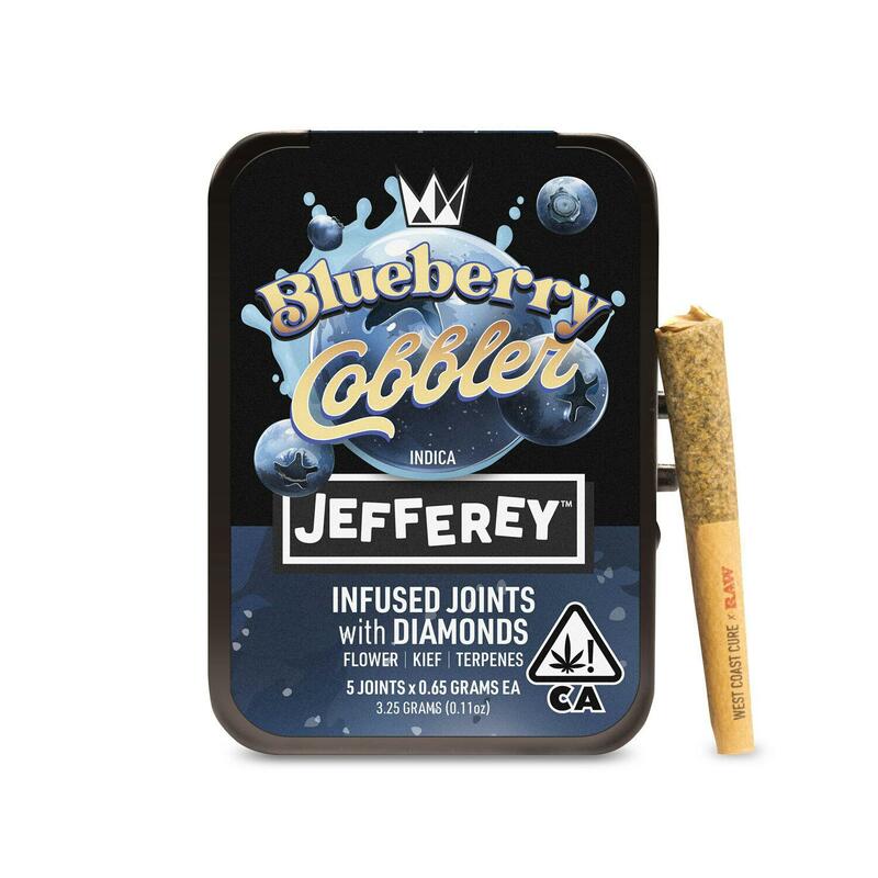Blueberry Cobbler - Jefferey Infused Joint .65g 5 Pack