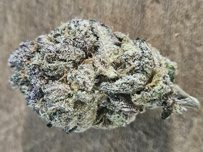 Donut Shop from Fig Farms 35.2% THC Crazy Deep Purple Terpes