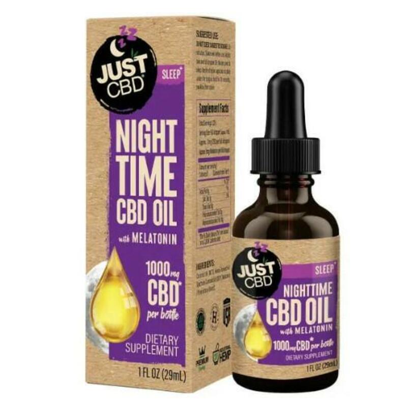 Nighttime CBD Oil Tincture with Melatonin