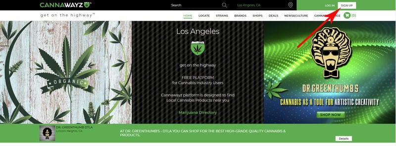 Cannawayz Platform - free platform for Cannabis Industry Users