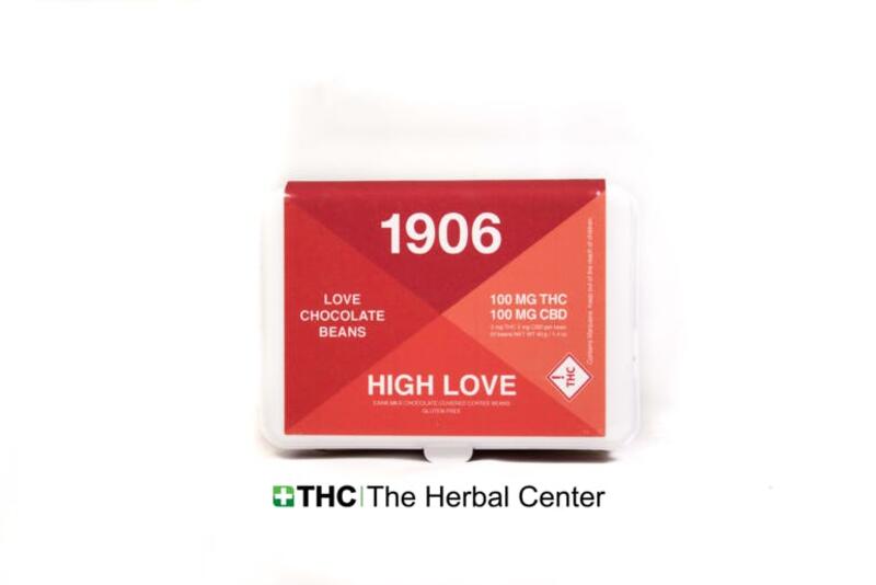 HIGH LOVE BEANS - 100mg THC/100mg CBD