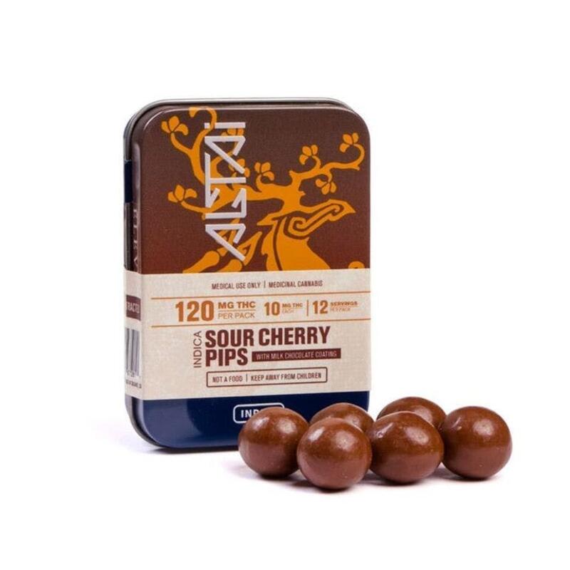 Sour Cherry Pips: 100MG THC (ALTAI)