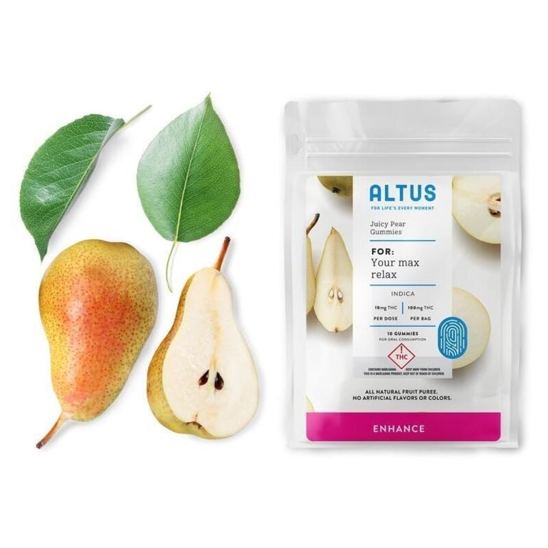 Juicy Pear Gummies by Altus